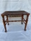 Antique Rush Bottom Country Stool