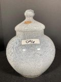 Vintage Murano Glass Covered Jar