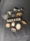 Costume Jewelry Lot Featuring Sterling Taxco Rose Pin
