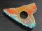 Modernist Studio Pottery Flower Frog ARTIST SIGNED