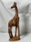 Carved Wooden Giraffe