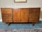 Mid Century Modern Walnut Credenza