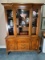 Mid Century Modern Walnut Hutch by Bassett Furniture