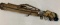 Antique Golf Irons & Drivers With Bag