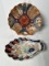 Japanese Imari Shell Shaped Serving Dishes