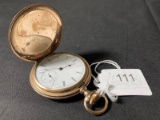 Antique Elgin Gold Filled Pocket Watch