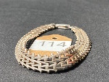 Sterling Silver 925 Link Bracelet Italy