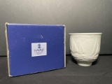 Lladro Collectors Society Vase With Sailboats With Box