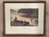 Trout Fishing Print by Tom Hennessey Better late then never