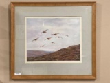 Geoffey Campbell Black Print Signed