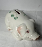 Belleek Shamrock Piggy Bank