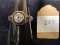 Sterling Silver 3 Stone Art Deco Ring MARKED 925 Size 7
