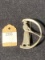 Vintage Sterling Silver Woman Golfing Pin MARKED MF A Sterling 925