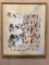 Mid Century Modern Mythical Forms Oil On Canvas SIGNED