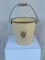 L'Hotel Des Royales French Enameled Bucket With Handle