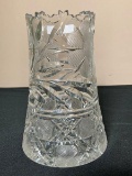 American Brilliant Cut Glass Vase