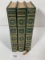 Three Vintage Leather Bound Books Kim, Victory, Green Mansions