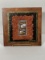 Brutalist Wall Plaque Mixed Media Artist Signed