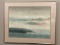 Vintage Watercolor Catawba Island Signed Greg James 1983