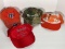 Four Vintage Snapback Hats