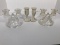 Vintage Federal Glass Co. Candlesticks and Hallmark Candle Sticks