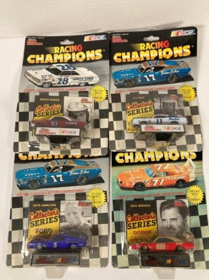 Lot of 4 Vintage Racing Champions Diecast Cars