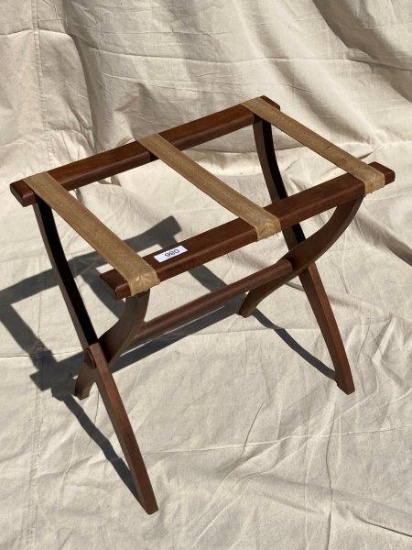 Vintage Folding Luggage Stand