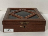 Vintage Leather and Wood Box