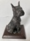 Vintage Bronze Dog
