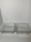 2 Anchor Hocking Baking Dishes