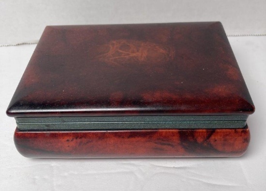 Carved Alabaster Box