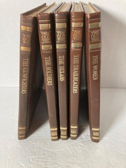 5 Time Life Old West Books