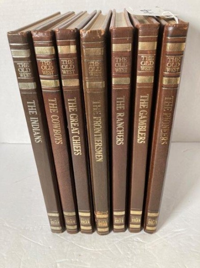 7 Time Life Old West Books