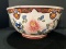 Late 18th Century Polychrome Continental Punch Bowl