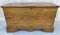 Antique Yellow Pine Southern Blanket Chest - Probably Georgia