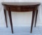 Georgian Demilune Card Table