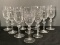 Ten Waterford Curraghmore Fluted Champagne Glasses
