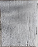 White on White Antique Quilt with High Quality Stitching