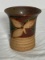 Studio Pottery Mug With Leaves ARTIST SIGNED