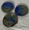 3 Studio Pottery Spoon Rests ARTIST SIGNED