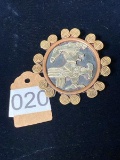 Artisan Mixed Metal Pin MADE IN MEXICO