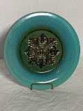 Mid Century Modern US Quarry Tile Co. Romany Tiles Plate