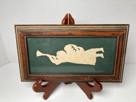 Vintage Silhouette Cutout