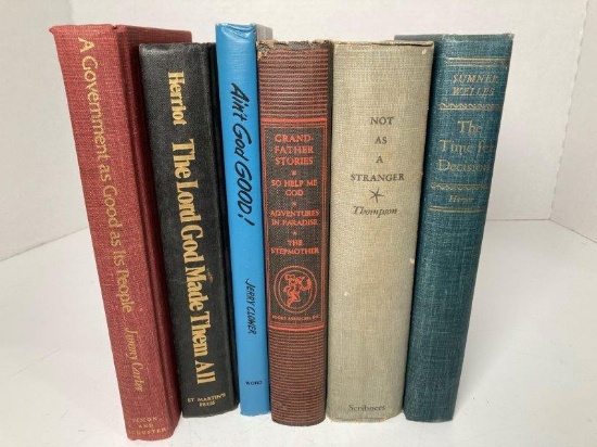 Lot of 6 Vintage Books