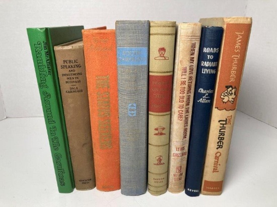 Lot of 8 Vintage Books