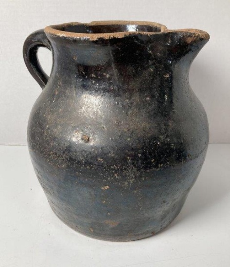 Antique Southern Pottery Pitcher