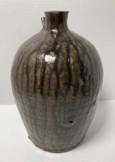 Antique Southern Pottery Spit Glaze Jug