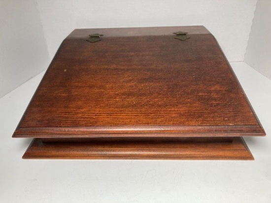 Vintage Wooden Lap Desk By Little John