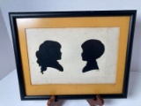 Vintage Silhouette Cutout SIGNED