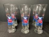 6 Vintage Bud Light Spuds Mackenzie Party Animal Beer Steins
